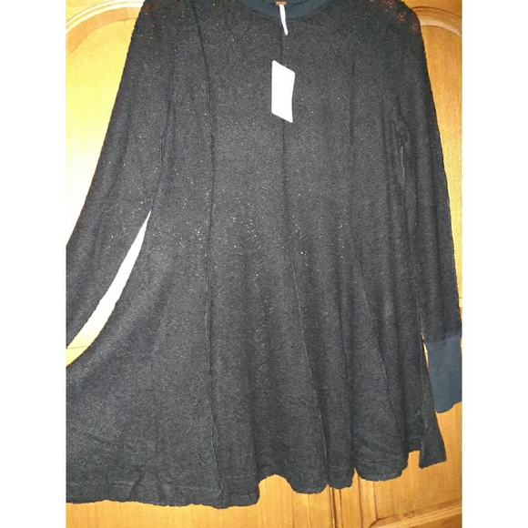 Free People Black Lace Tunic - Picture 9 of 16